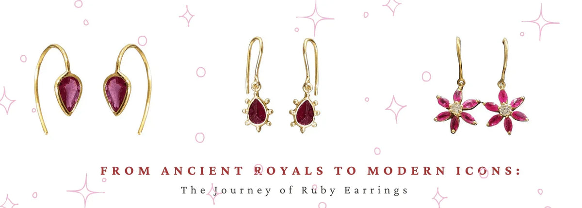 From Ancient Royals to Modern Icons: The Journey of Ruby Earrings - K Jewelry Accessories