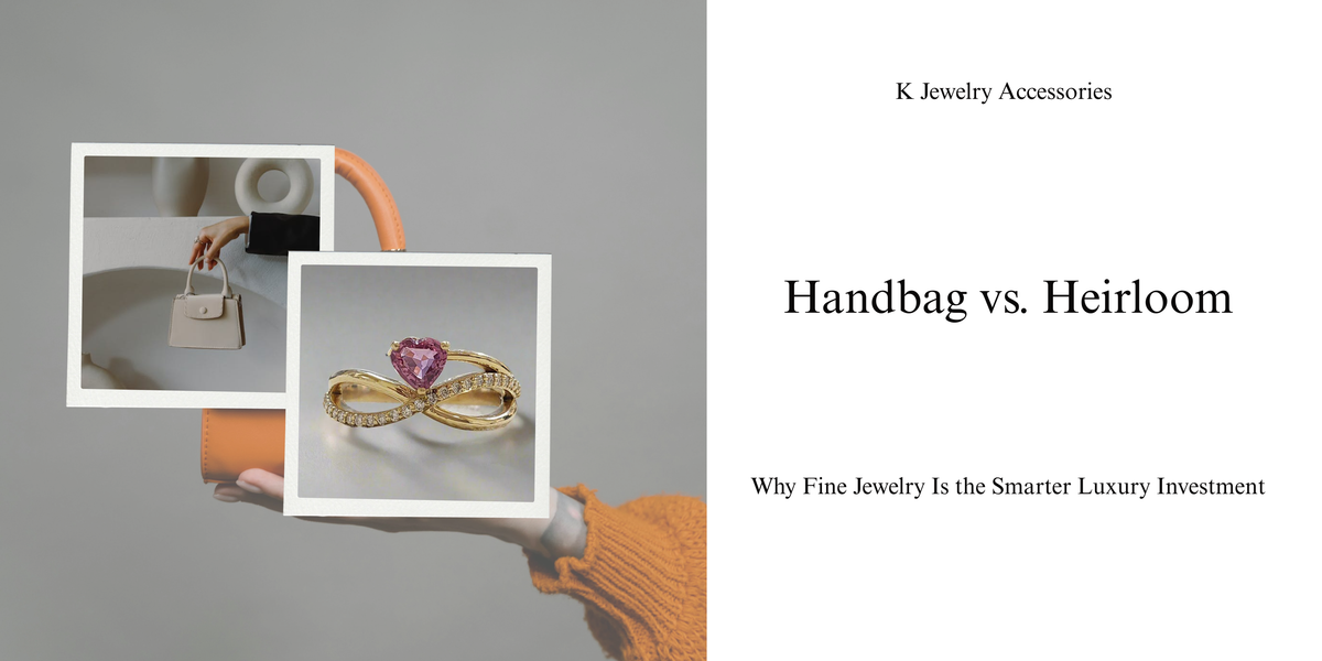 Handbag vs. Heirloom: Why Fine Jewelry Is the Smarter Luxury Investment - K Jewelry Accessories