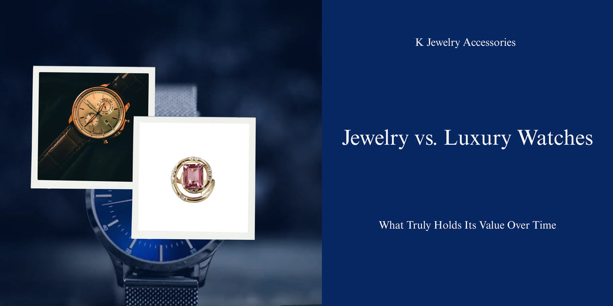 Jewelry vs. Luxury Watches: What Truly Holds Its Value Over Time - K Jewelry Accessories