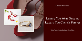 Luxury You Wear Once vs. Luxury You Cherish Forever - K Jewelry Accessories