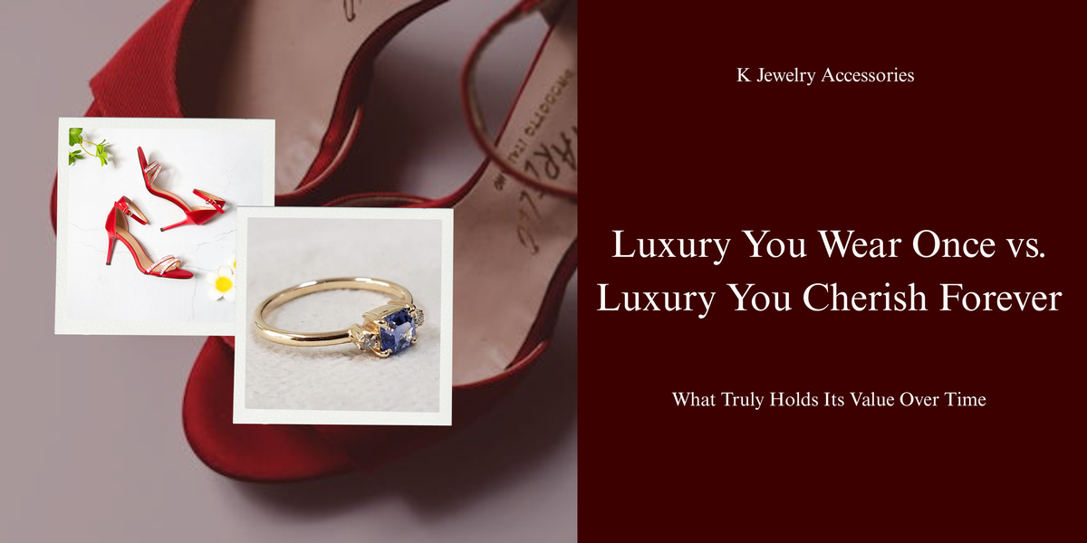 Luxury You Wear Once vs. Luxury You Cherish Forever - K Jewelry Accessories