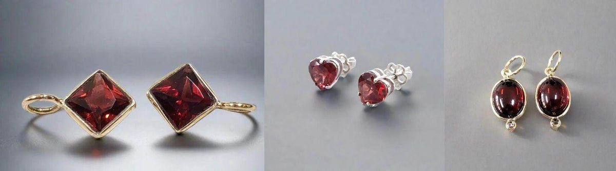 Where to Buy January Birthstone Earrings in the United States - K Jewelry Accessories