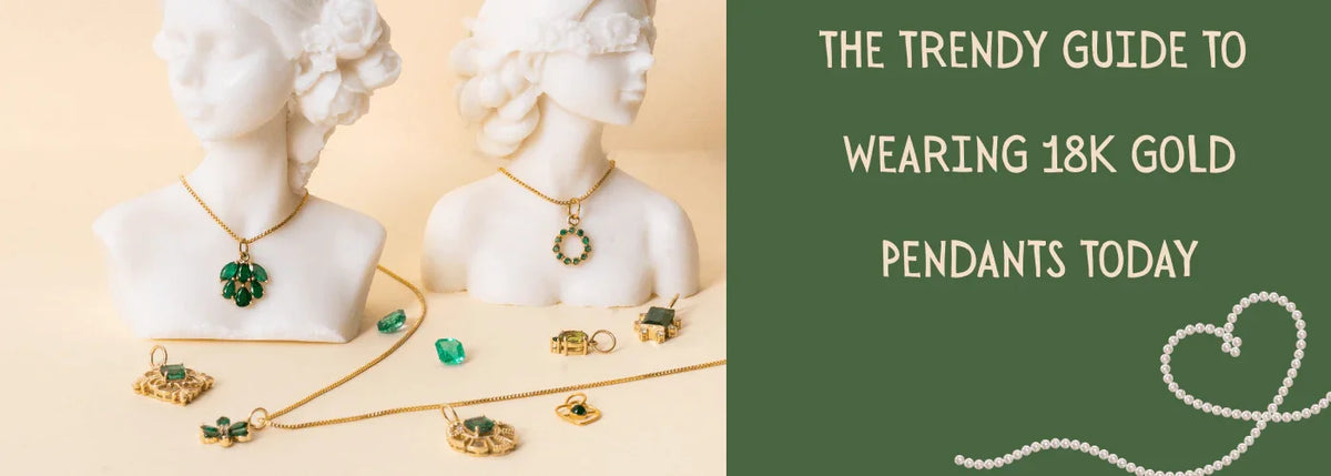 The Trendy Guide to Wearing 18K Gold Pendants Today - K Jewelry Accessories