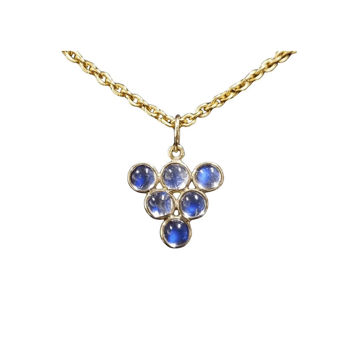 Rainbow Moonstone Pendant 14k Gold Beautiful - K Jewelry Accessories