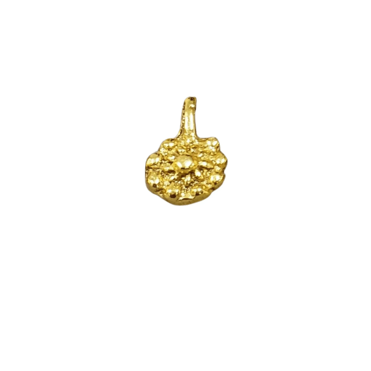 11 mm Floral Gold Filled Charm - K Jewelry Accessories