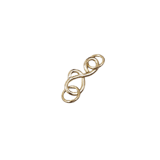 15 x 7 mm 14k Gold Designer S Clasp - K Jewelry Accessories