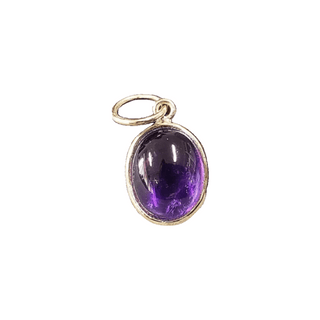 14k Gold Amethyst Stone Pendant - K Jewelry Accessories