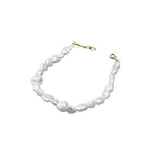 18k Gold Freshwater Pearl Bracelet - K Jewelry Accessories