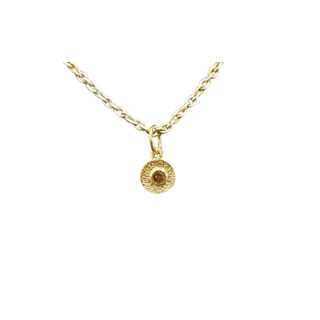 18k Gold Brown Diamond Pendant - K Jewelry Accessories