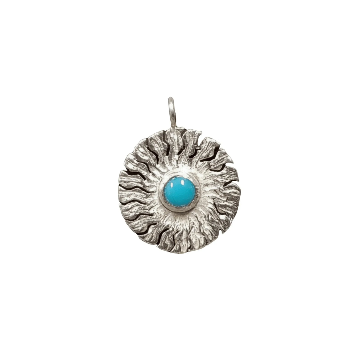 Handcrafted 925 Silver Turquoise Charm High Quality - K Jewelry Accessories