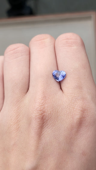 1.37 ct. Natural Blue Sapphire Heart Shape -#BS113