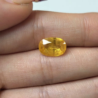 4.20 ct. Natural Yellow Sapphire Oval Shape -#YS18
