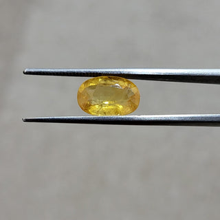 4.20 ct. Natural Yellow Sapphire Oval Shape -#YS18