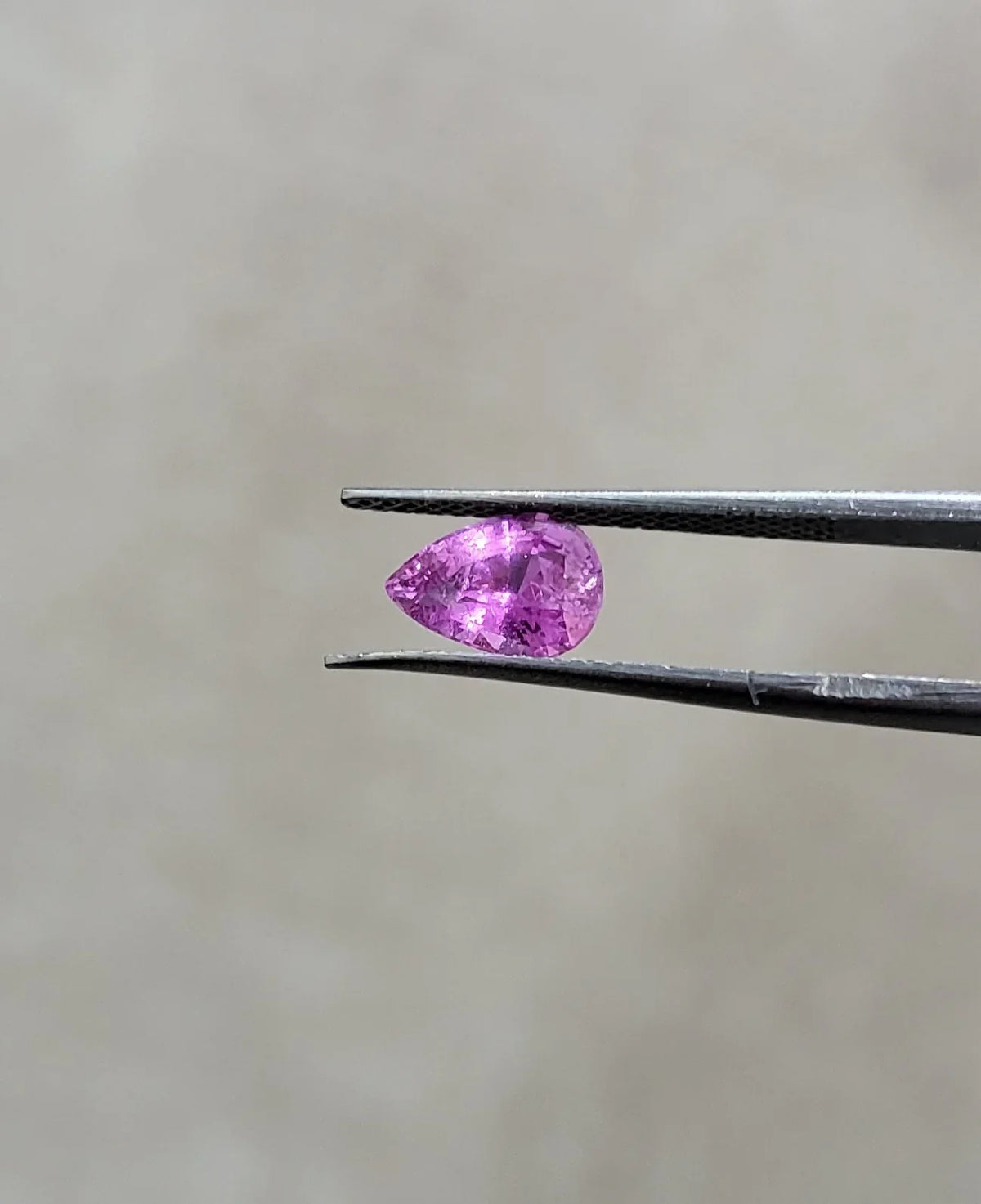 1.66 ct. Natural Pink Sapphire Pear Shape -#PS35