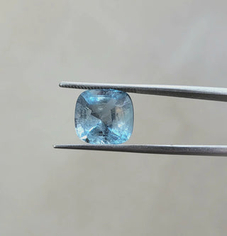 4.66 ct. Natural Blue Aquamarine Cushion Shape - #AQ111