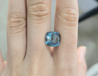 4.66 ct. Natural Blue Aquamarine Cushion Shape - #AQ111