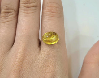 5.71 ct. Natural Yellow Tourmaline Oval Shape - #TL108