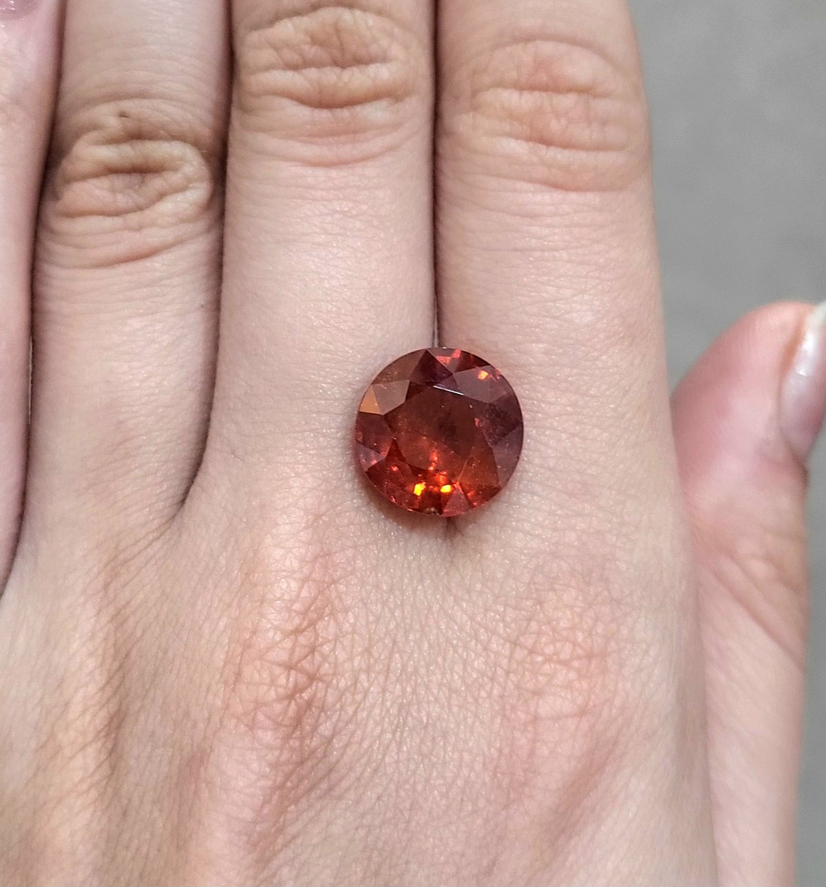 8.94 ct. Natural Spessartite Garnet Round Shape - #SG1