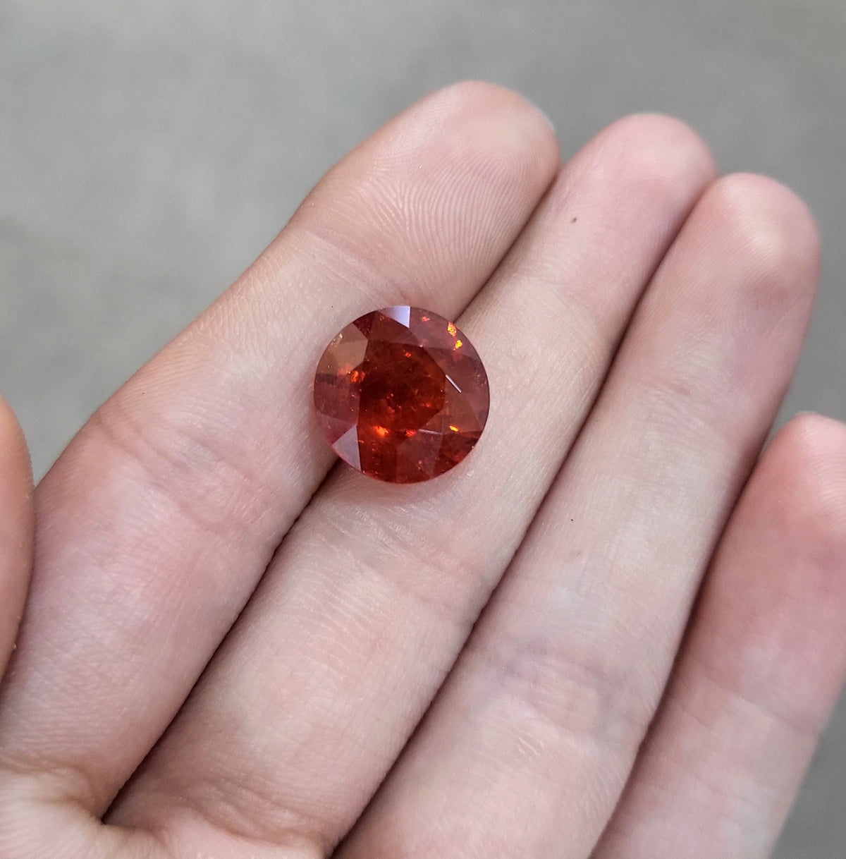 8.94 ct. Natural Spessartite Garnet Round Shape - #SG1
