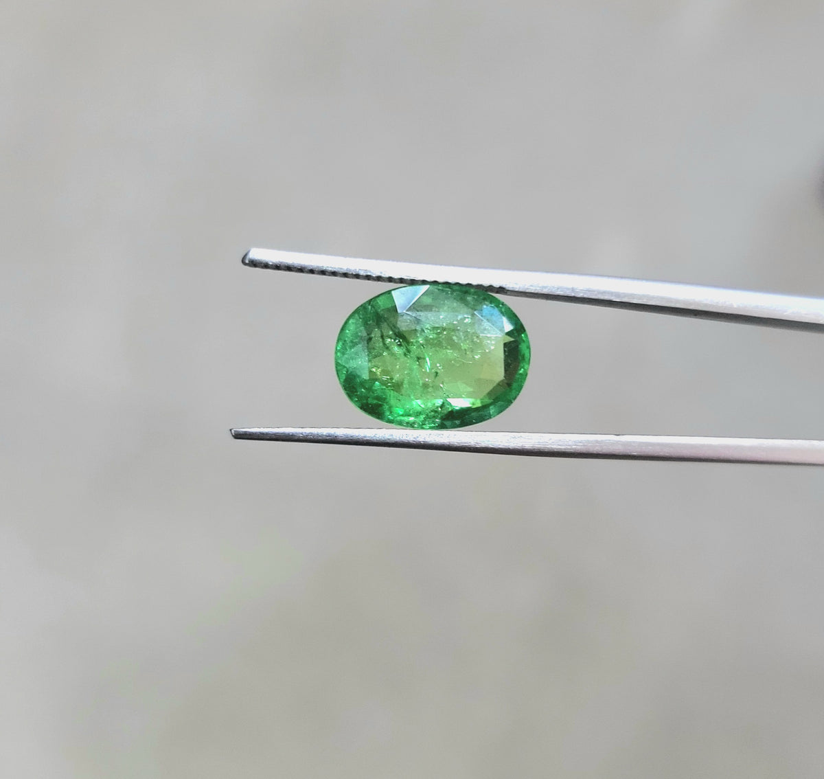 3.02 ct Natural Green Tsavorite Oval shape - #TS18