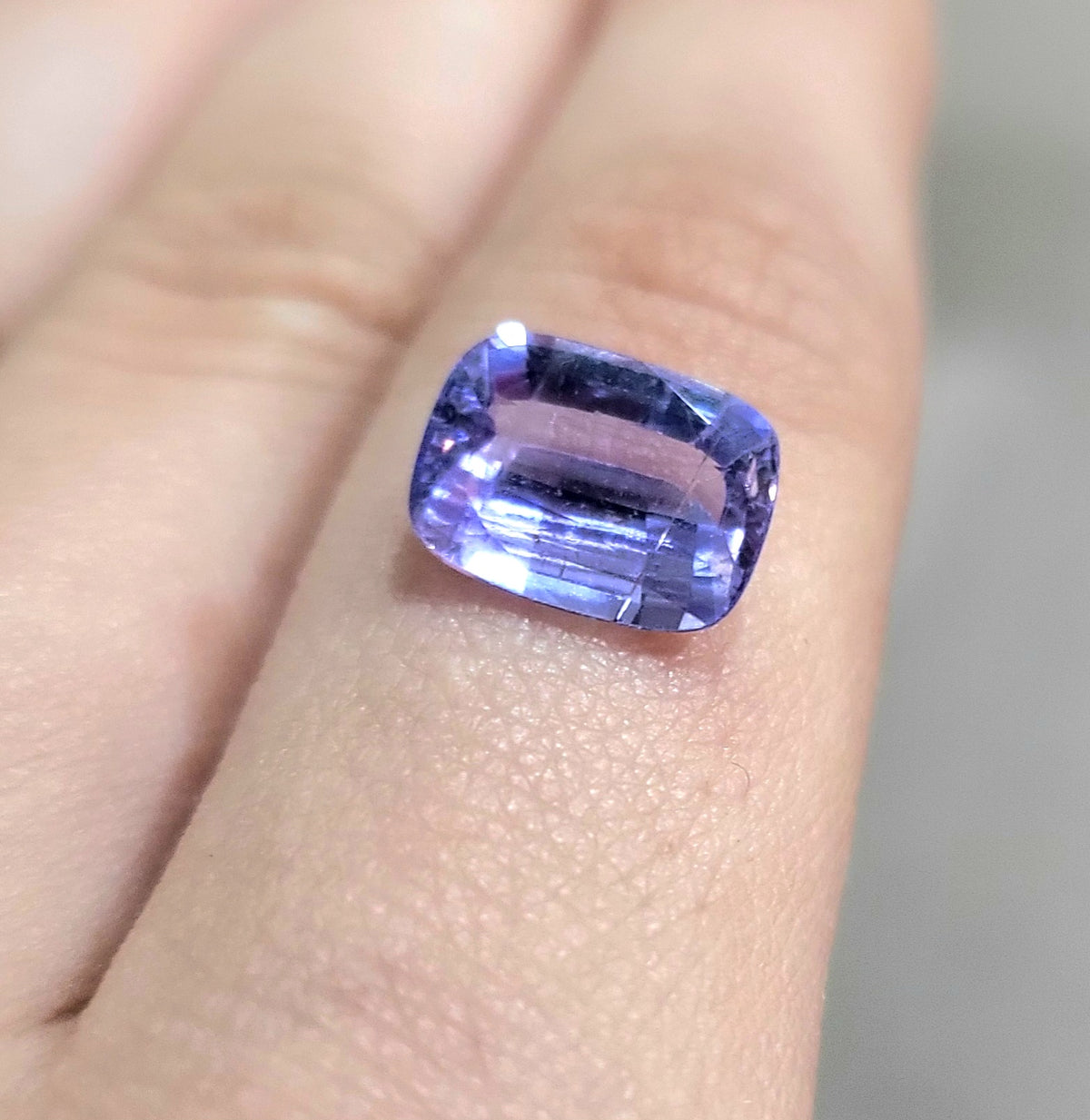 3.02 ct. Natural Blue Sapphire Cushion Shape -#BS122