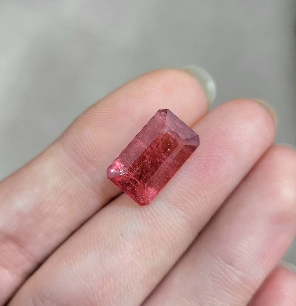 6.10 ct. Natural Pink Tourmaline Octagon Shape - #TL19