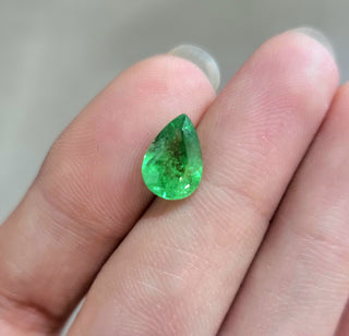 2.10 ct Natural Green Tsavorite Pear shape - #TS24