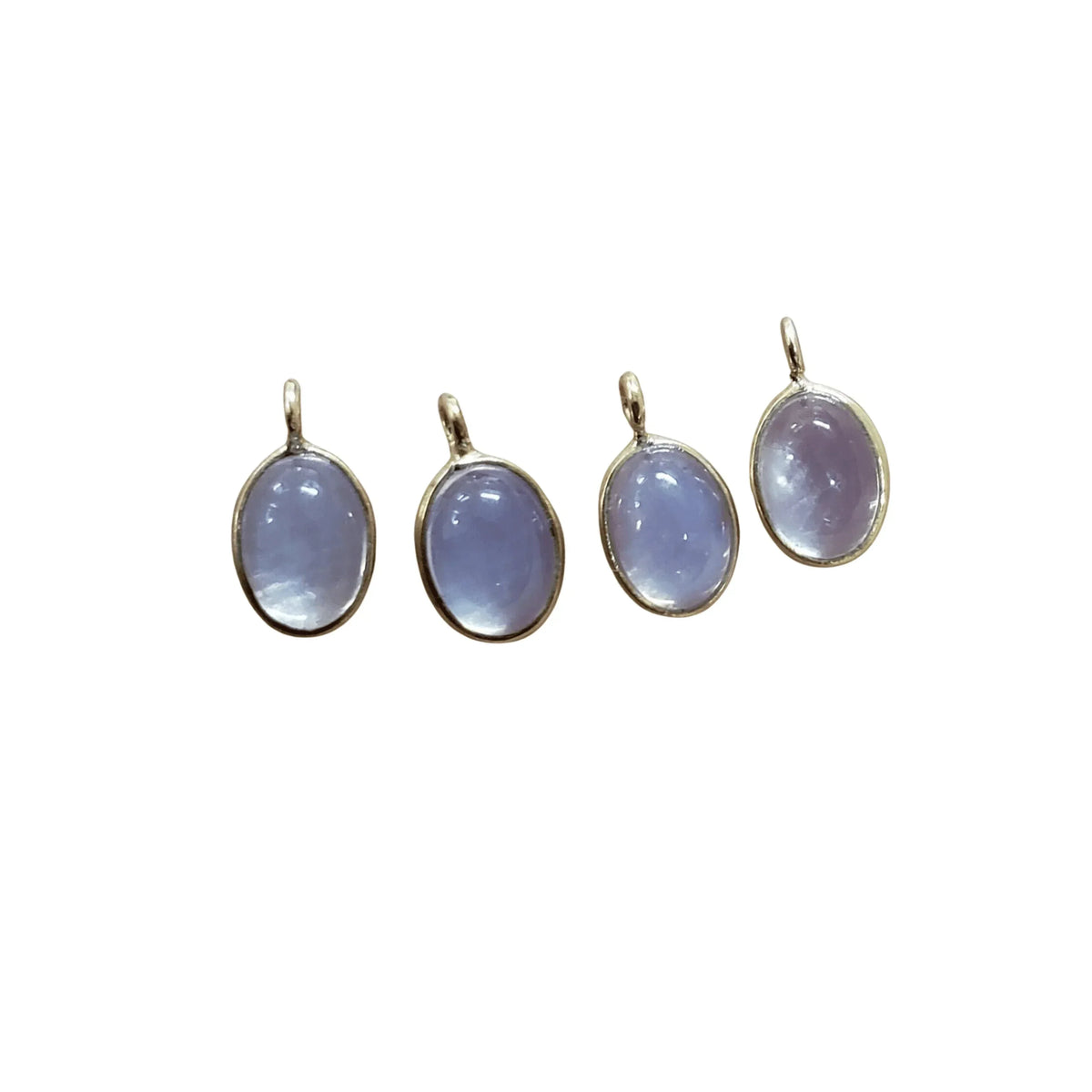 14k Lavender Quartz Charm Pendant for women - K Jewelry Accessories