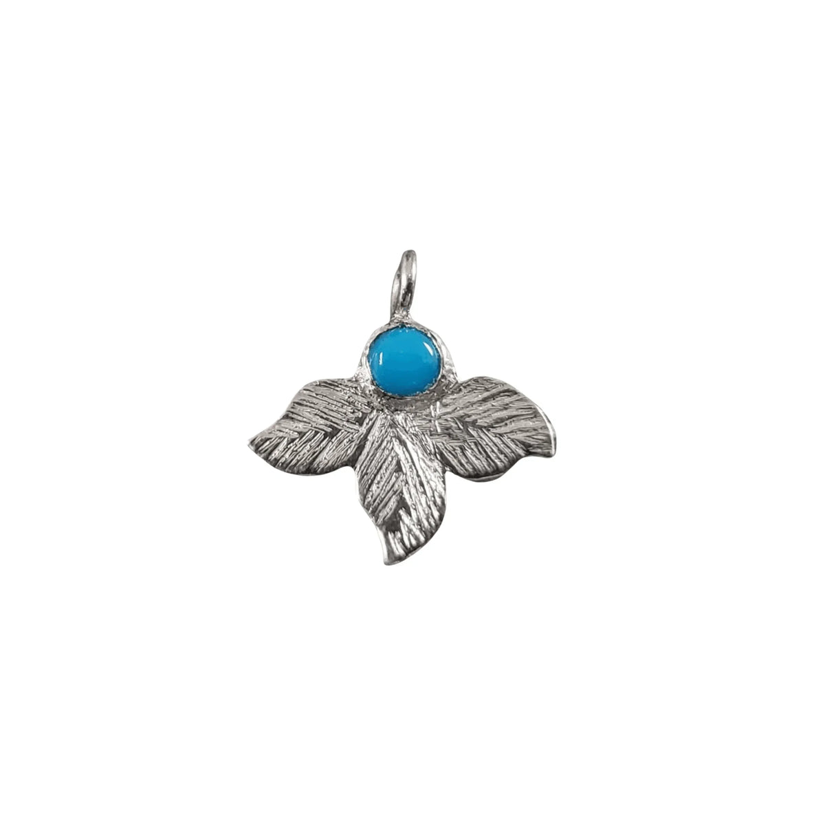 Sterling Silver Turquoise Drop Charm – Classic Beauty - K Jewelry Accessories