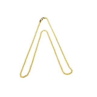 2 mm 18k Gold Rope Chain 17 Inches - K Jewelry Accessories