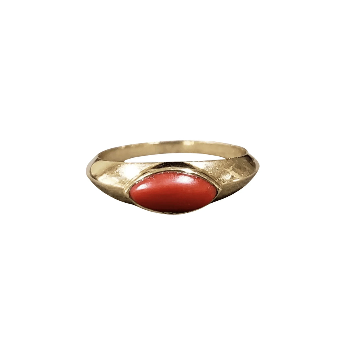 14k Gold Coral Ring - K Jewelry Accessories