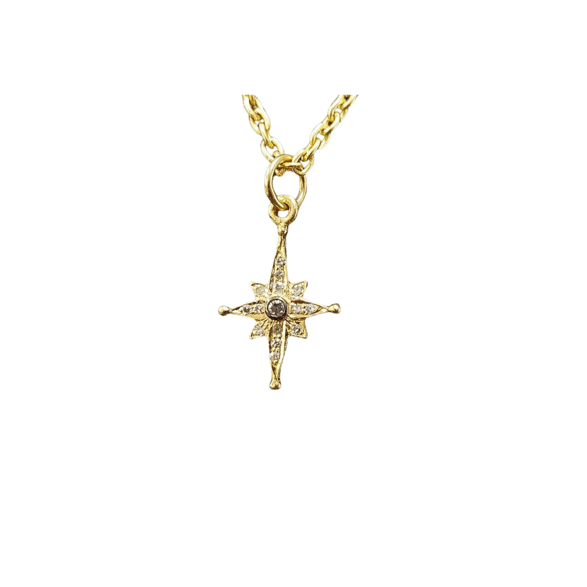 14k Gold Diamond Pendant Star Dainty Jewelry - K Jewelry Accessories