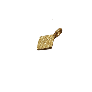 6.5 mm Gold Vermeil Kite Charm - K Jewelry Accessories