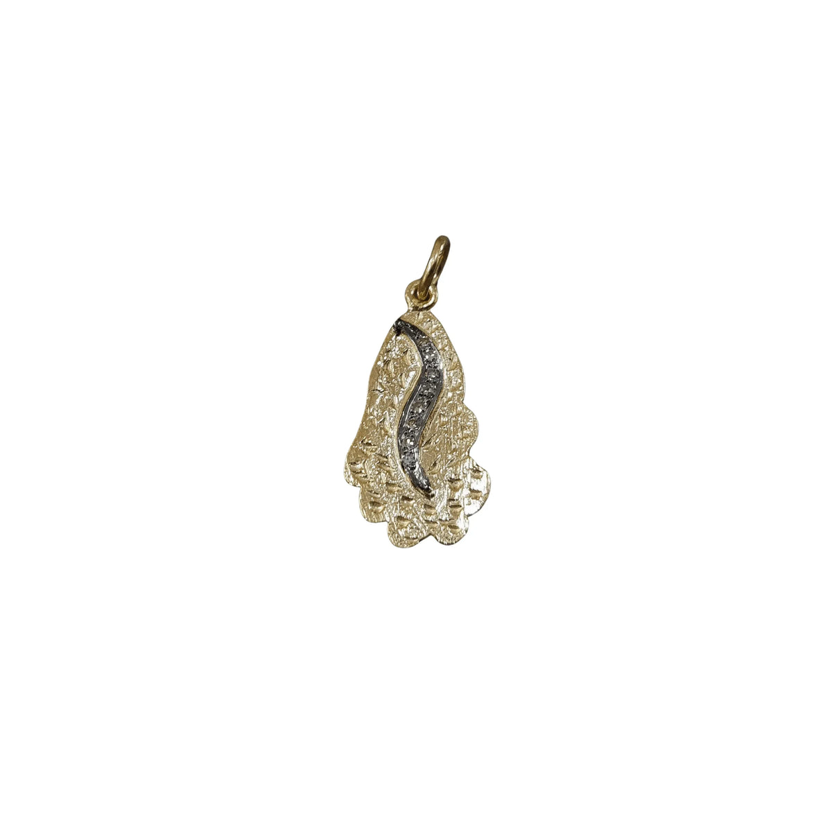 14K Gold Diamond Pendant Handmade - K Jewelry Accessories