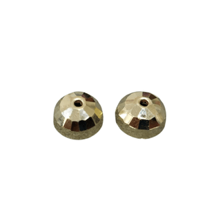 8 MM 18k Gold Half Round Bead - K Jewelry Accessories