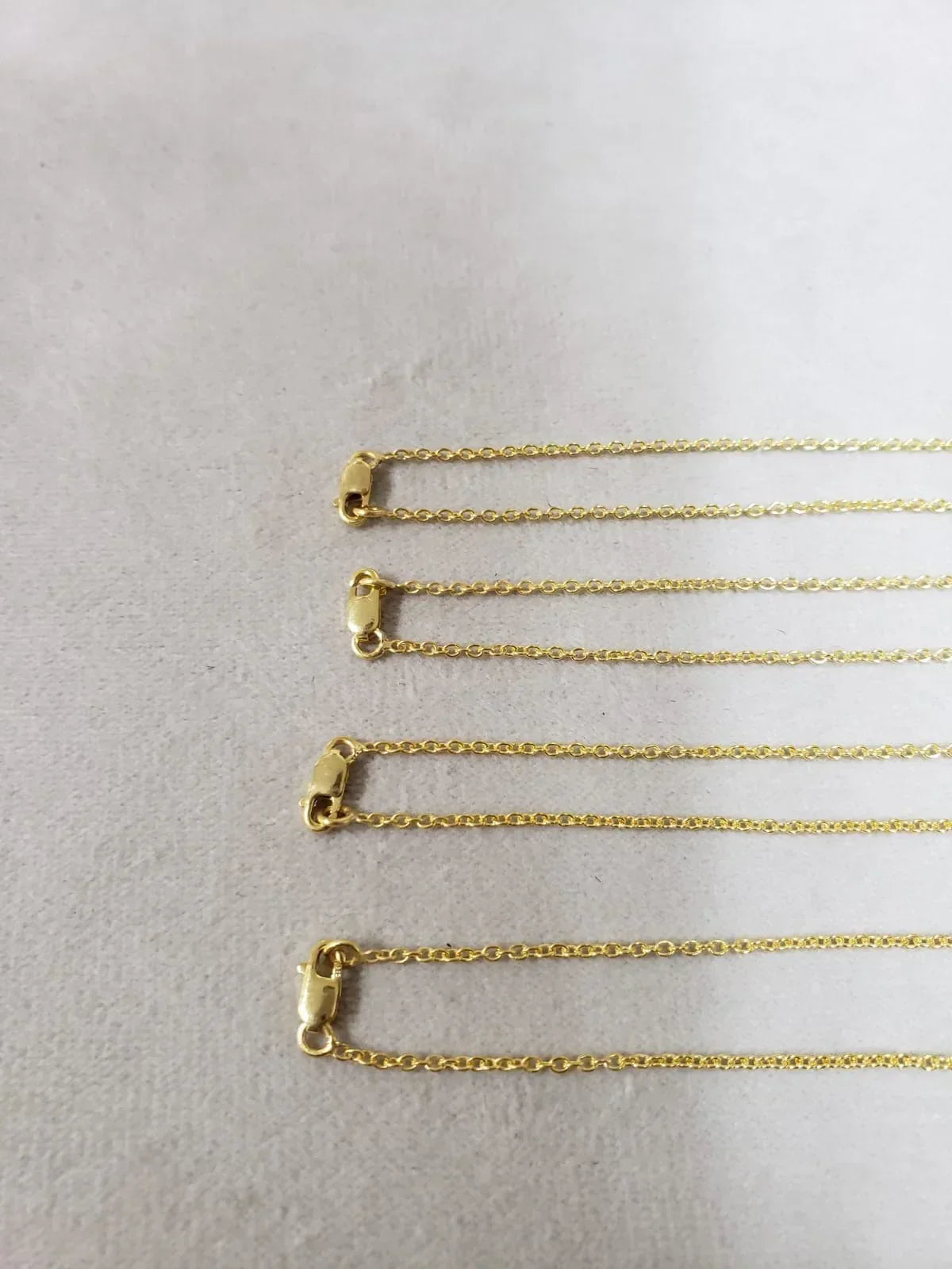 14k Gold Chain - 18 inches - K Jewelry Accessories