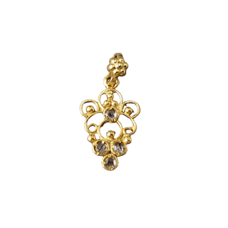 18k Gold Diamond Pendant - K Jewelry Accessories