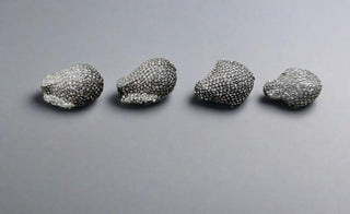 20 mm 925 Silver Nugget Diamond Bead - K Jewelry Accessories