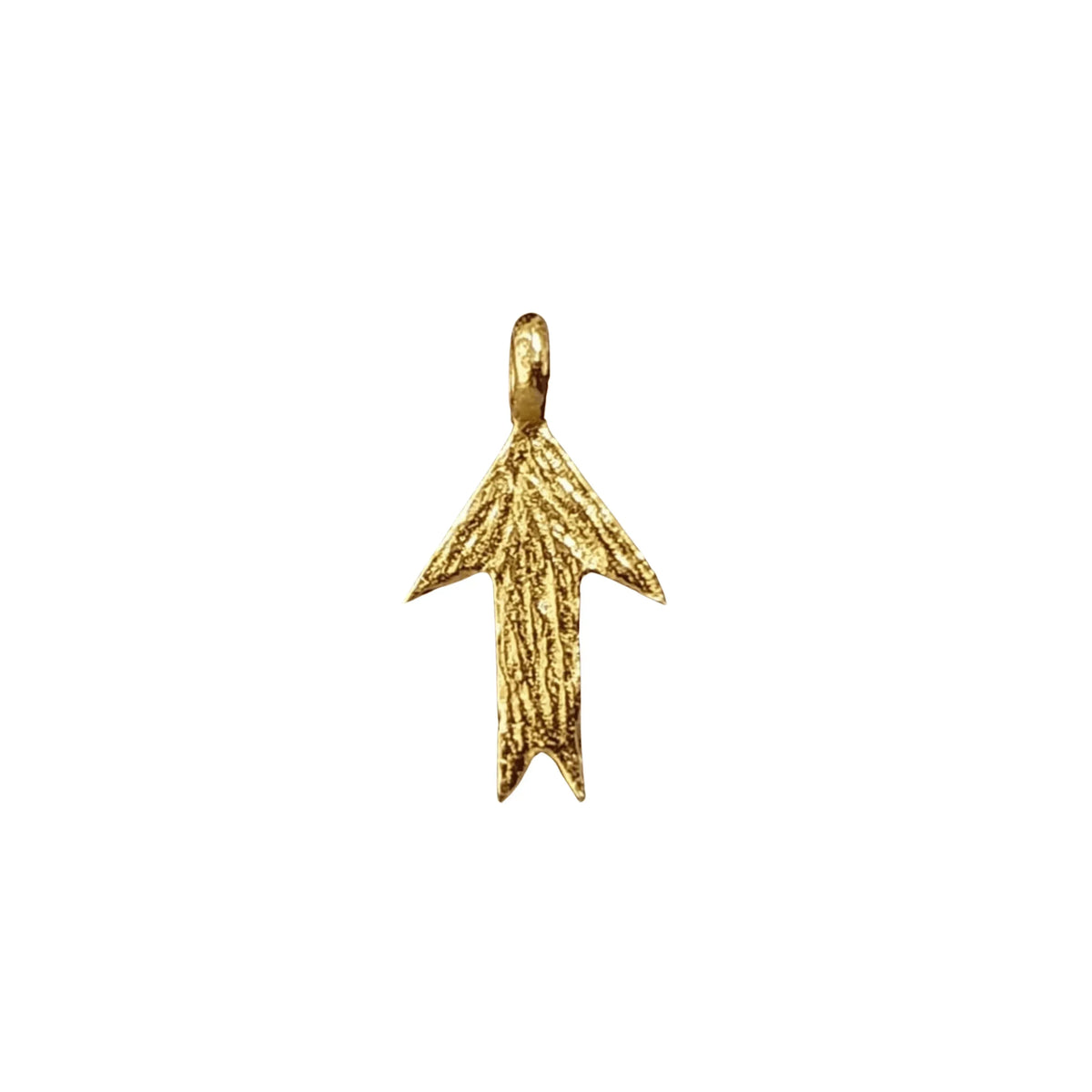 925 Gold Vermeil Charm Arrow shape for unisex - K Jewelry Accessories