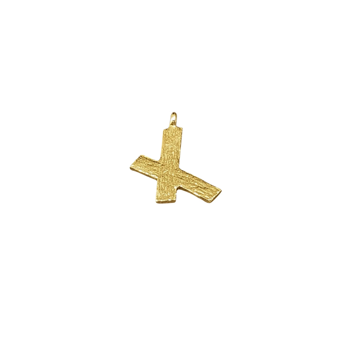 925 Gold Vermeil Charm Cross Handmade jewelry findings - K Jewelry Accessories