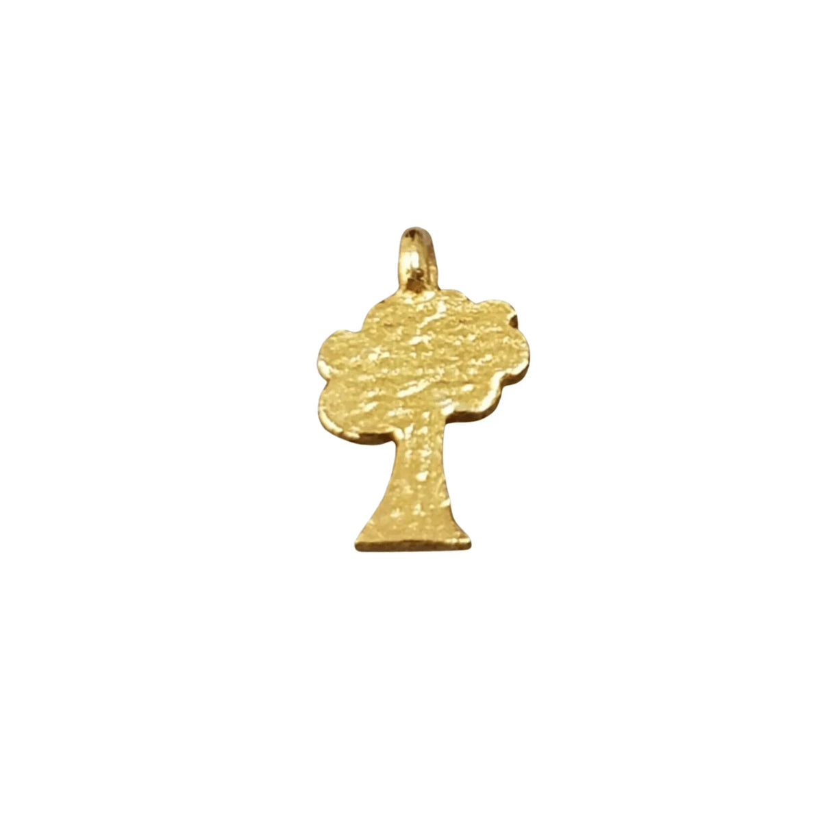 Gold Vermeil Tree Charm - Elegant Accessories - K Jewelry Accessories