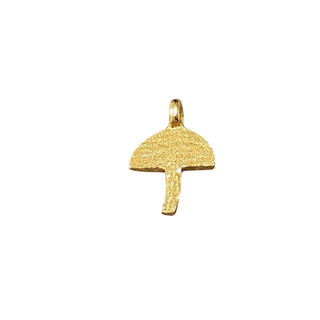 9 mm Gold Vermeil Umbrella Charm - K Jewelry Accessories