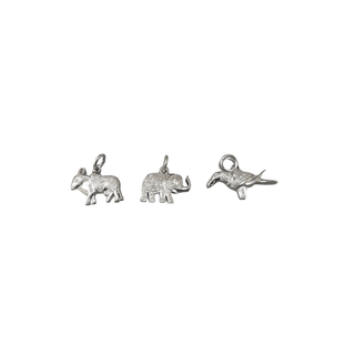 925 Silver Animal Diamond Charms - 3 Options Available - K Jewelry Accessories