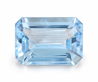 9.07 ct. Natural Blue Aquamarine Octagon Shape - #AQ114