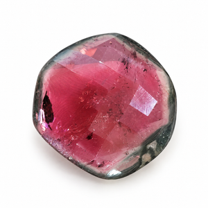 35.22 ct Natural Bi-Color Tourmaline in Fancy Rose cut shape - #TL210
