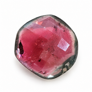 35.22 ct Natural Bi-Color Tourmaline in Fancy Rose cut shape - #TL210