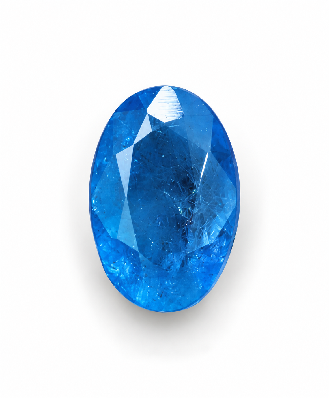 13.10 ct Natural Neon Apatite Oval shape - #AP38
