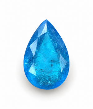 11.51 ct Natural Neon Apatite Pear shape - #AP37