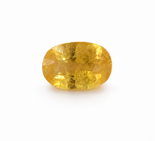 4.20 ct. Natural Yellow Sapphire Oval Shape -#YS18