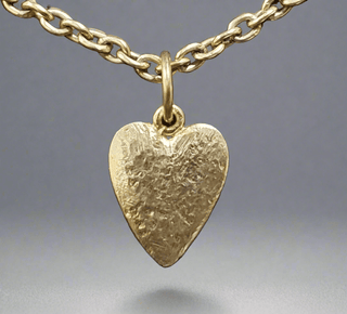 9k Gold Heart Shape Pendant - K Jewelry Accessories